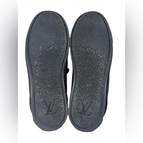 LOUIS VUITTON DAMIER SNEAKERS IN BLACK - Picture 7 of 9